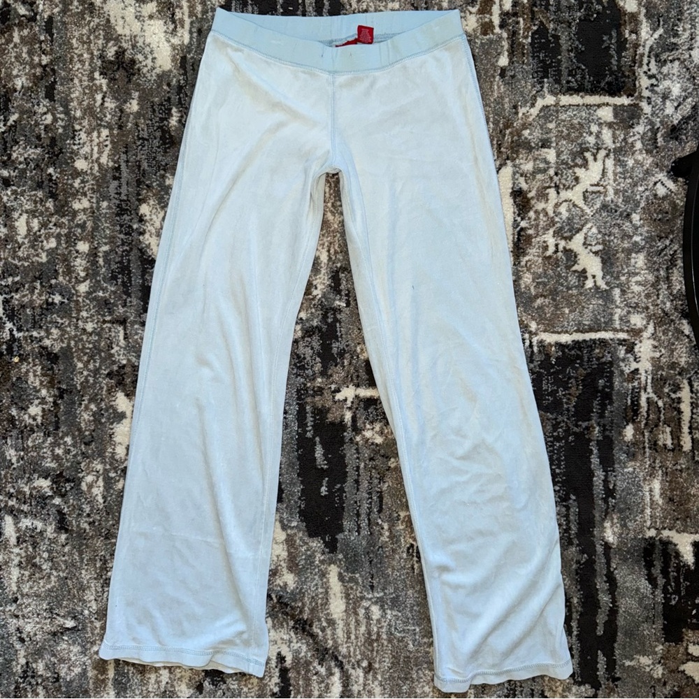 Mossimo Low Rise Velour Flare🩵🩵🩵